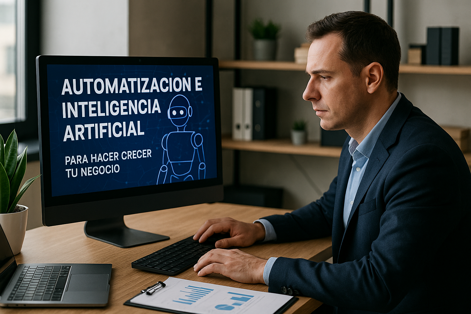 Cómo la Automatización y la IA Transforman los Negocios Modernos