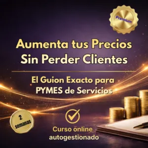Curso para aumentar precios sin perder clientes – PYMEs – Nexo Estelar